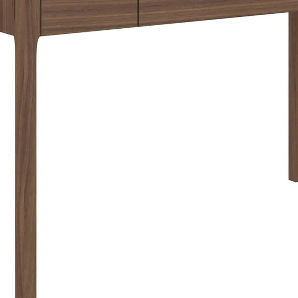 47" Brown Wood Computer Desk Homeroots Office