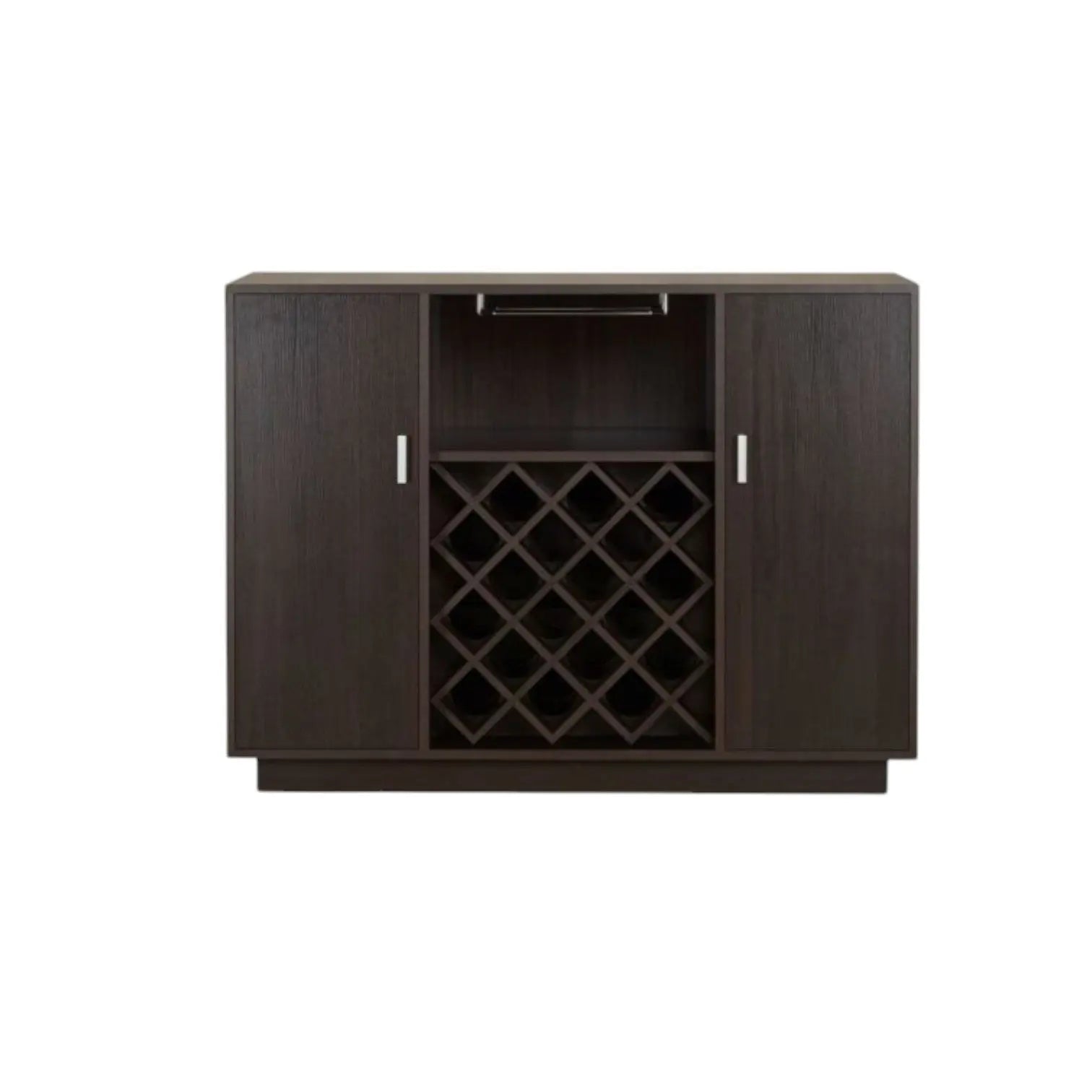 47" Espresso Server with Two Doors Homeroots Kitchen & Dining