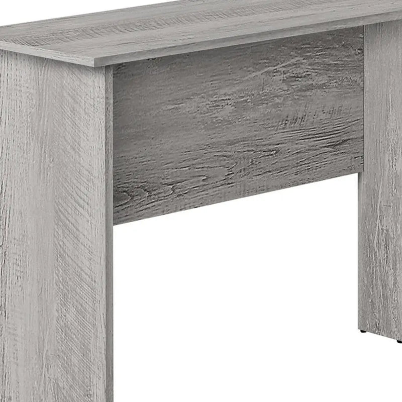47" Gray Wood Corner Computer Desk Homeroots Office