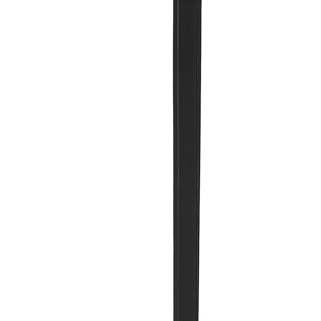 47" Gray and Black Wood and Metal Sled Computer Desk Homeroots Office