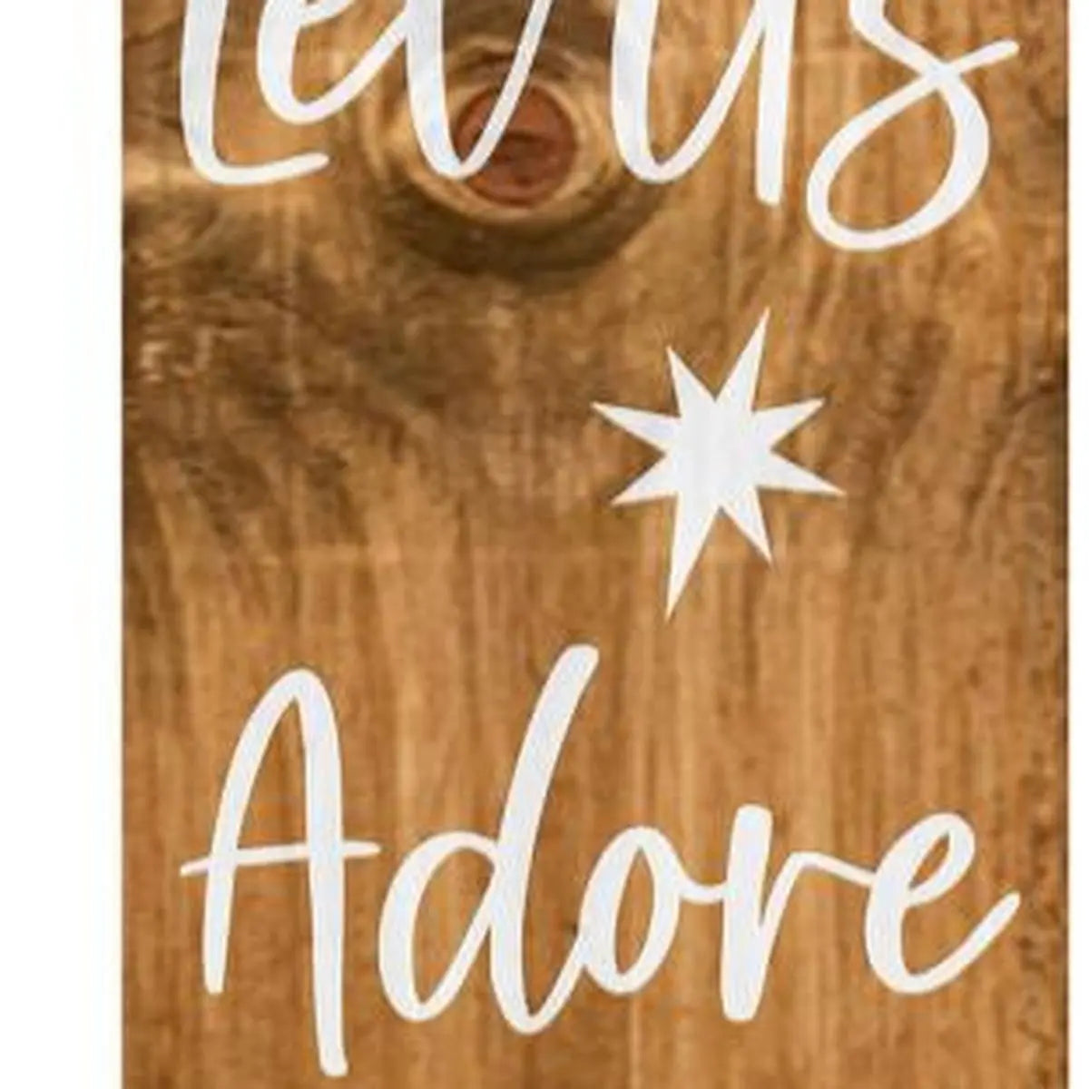 47" Natural And White Solid Wood Christmas Pilgrim Porch Sign Homeroots Outdoor