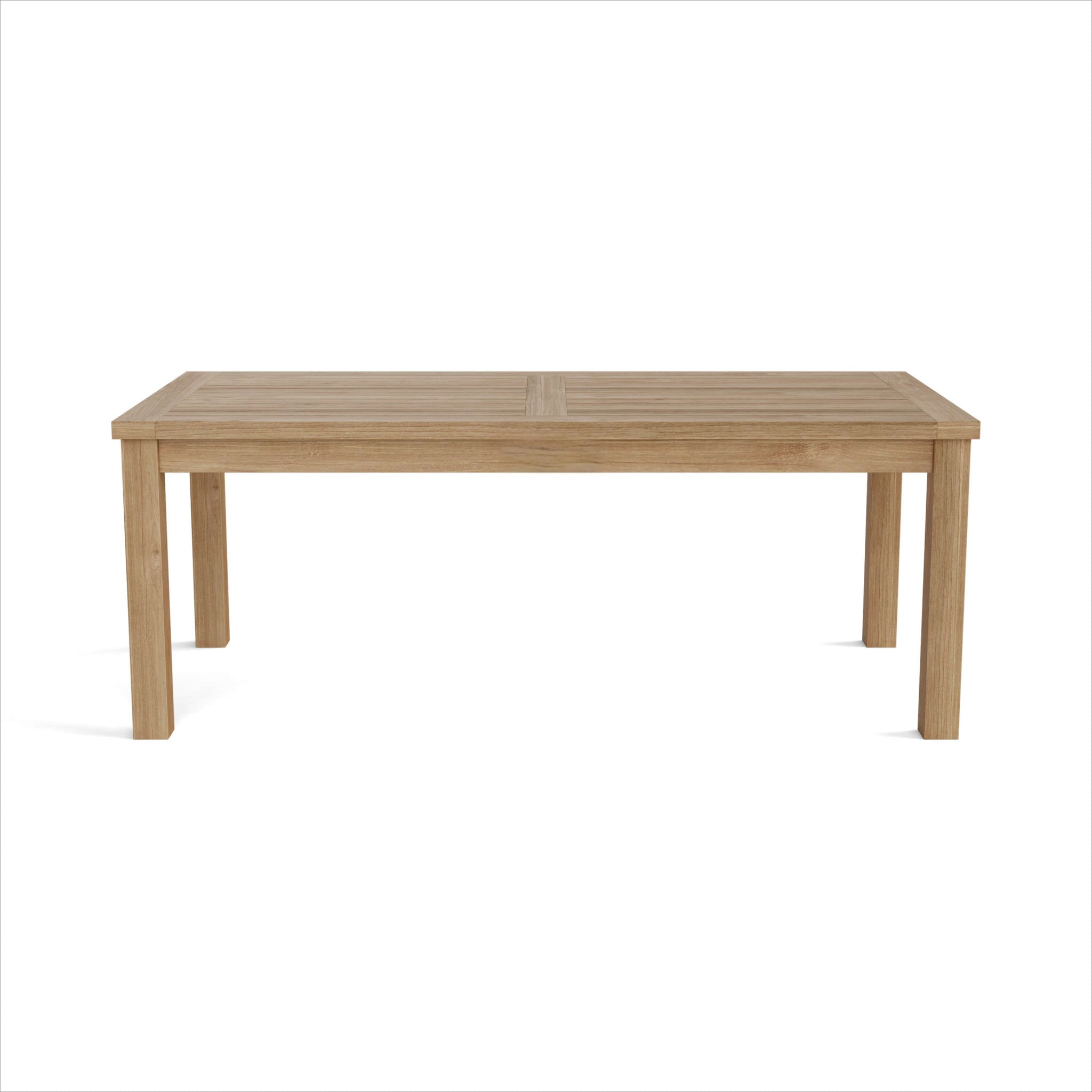 47" Natural Solid Wood Outdoor Coffee Table Homeroots Outdoor