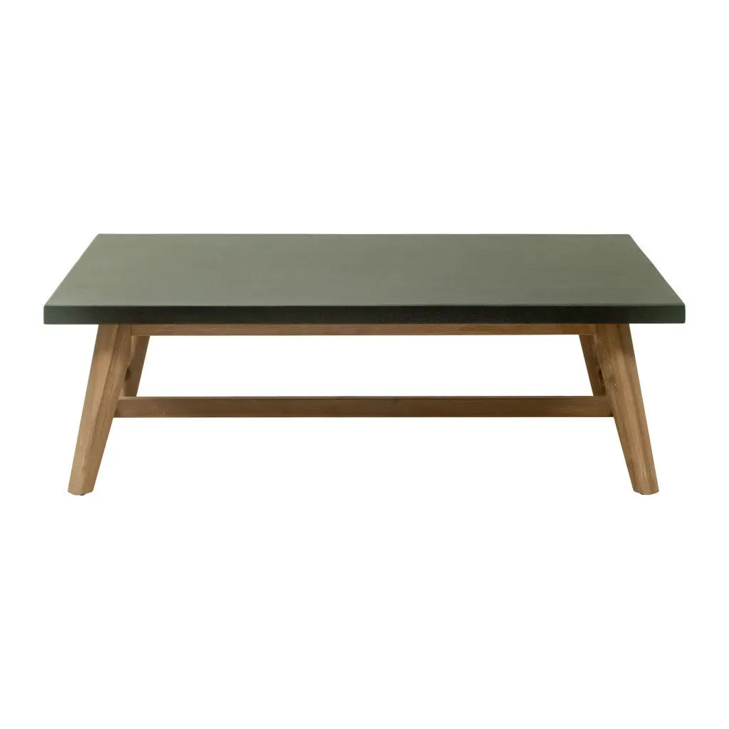 48" Dark Gray Concrete Outdoor Coffee Table - GreatEagleInc