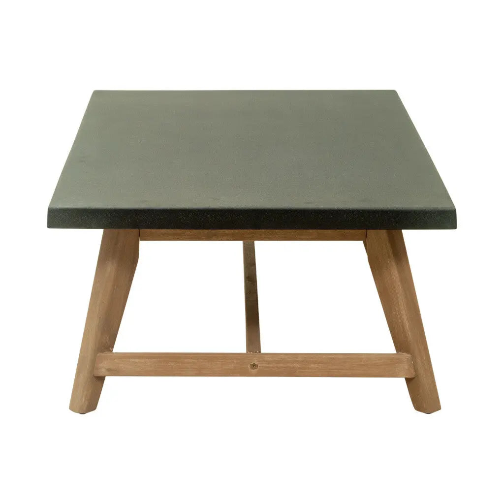48" Dark Gray Concrete Outdoor Coffee Table - GreatEagleInc