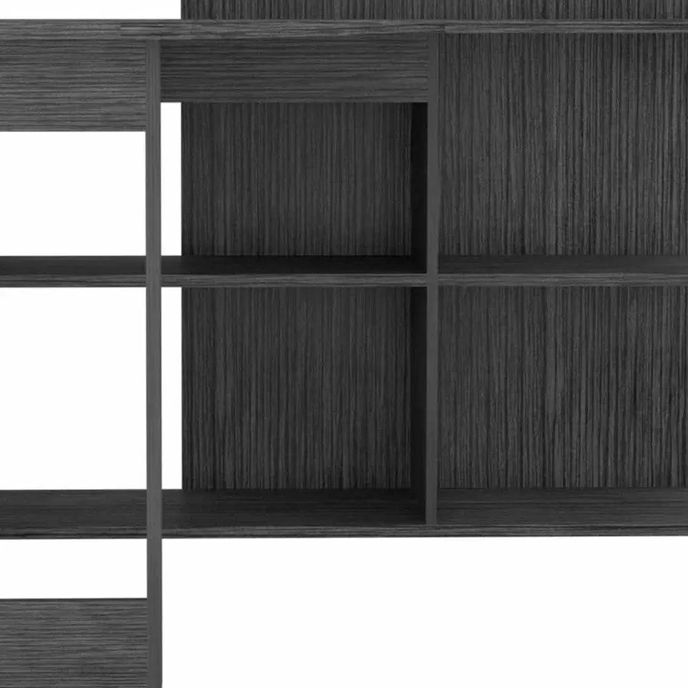 48" Gray L Shape Computer Desk Homeroots Office