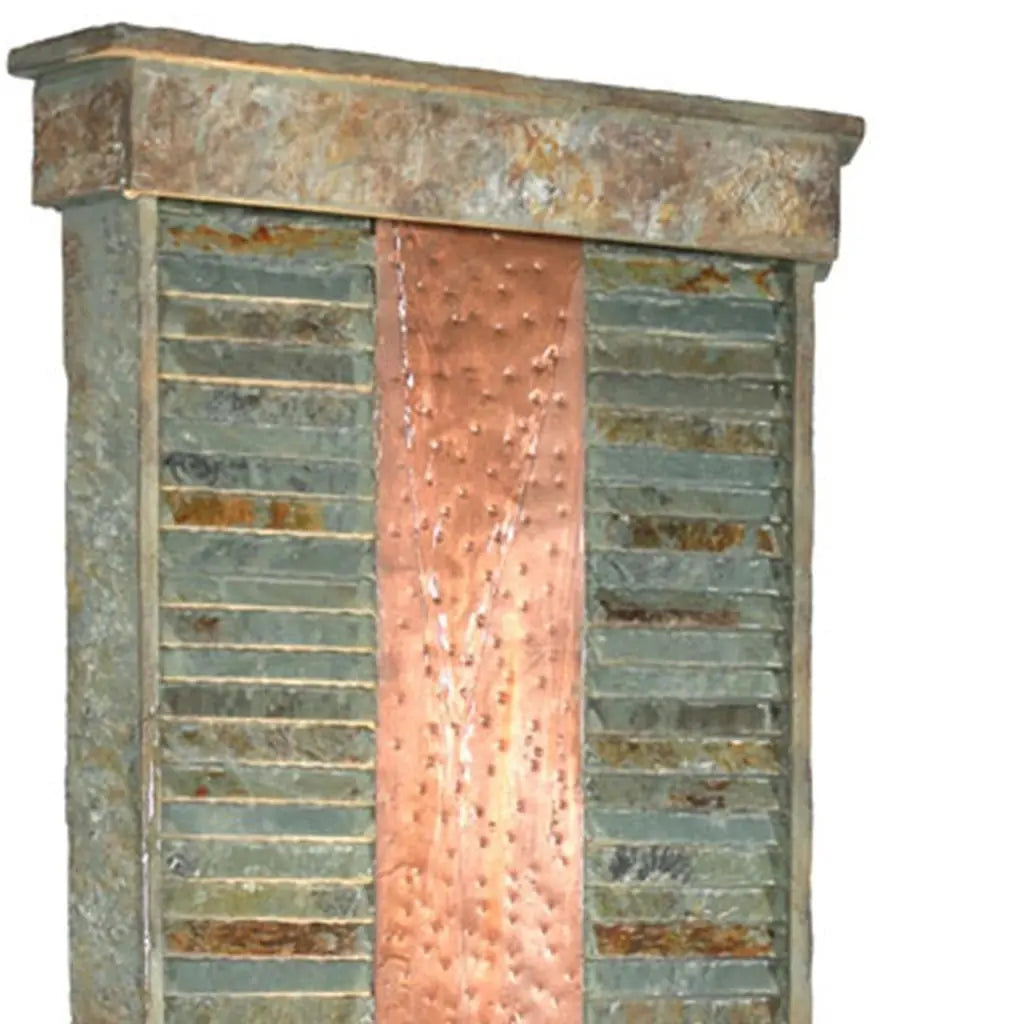 48" Gray Stone LED lights Garden Art Homeroots Outdoor