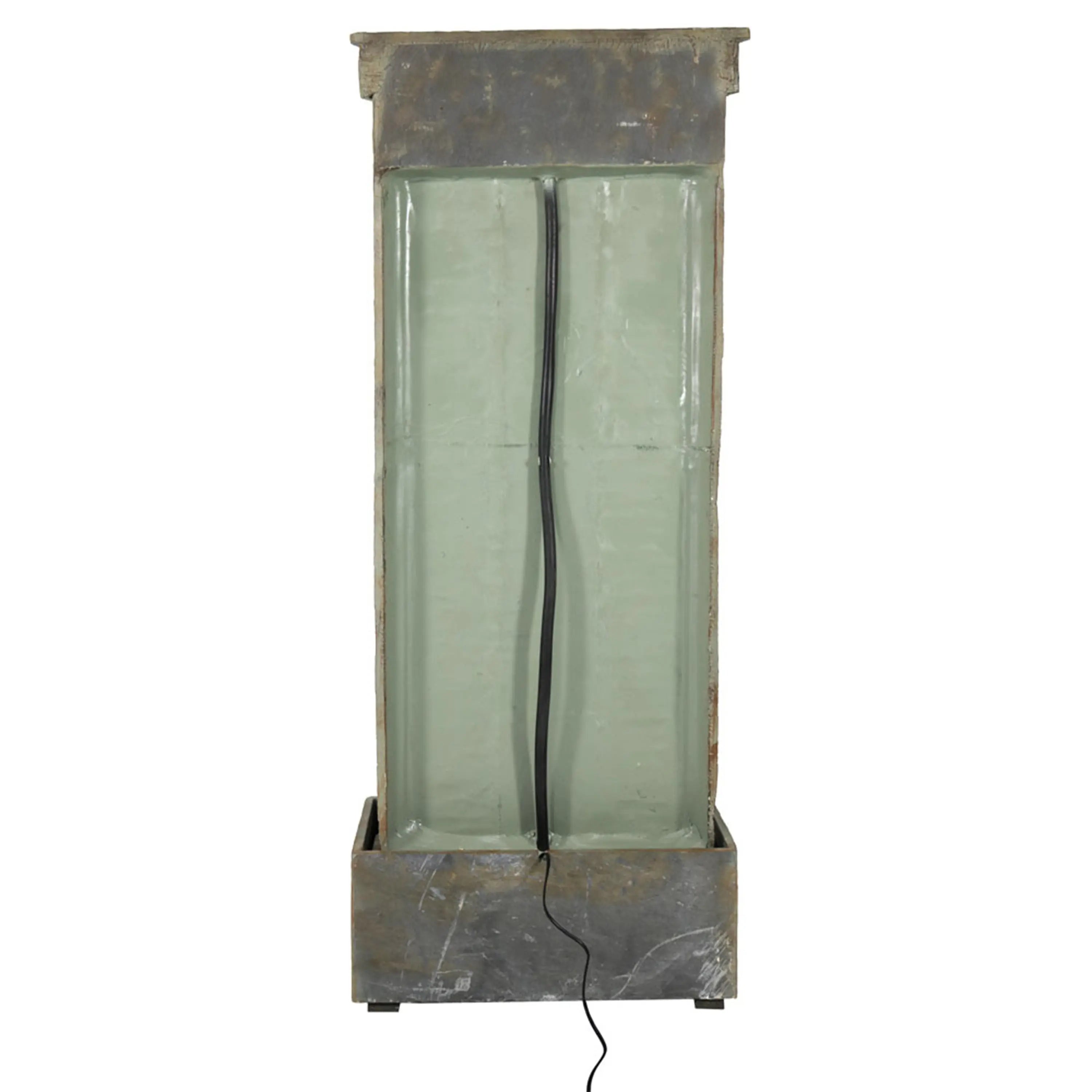 48" Gray Stone LED lights Garden Art Homeroots Outdoor
