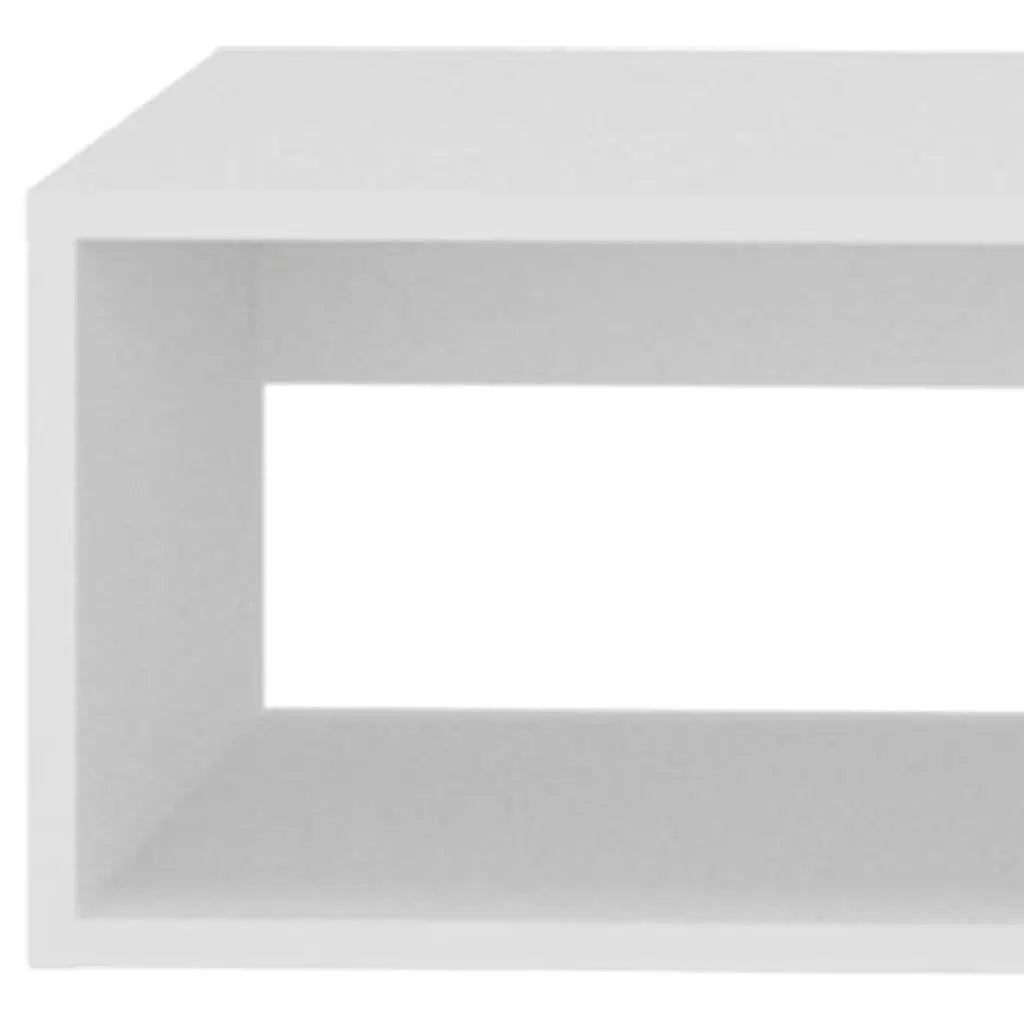 48" White Wood Fireplace Entertainment Center Homeroots Living Room
