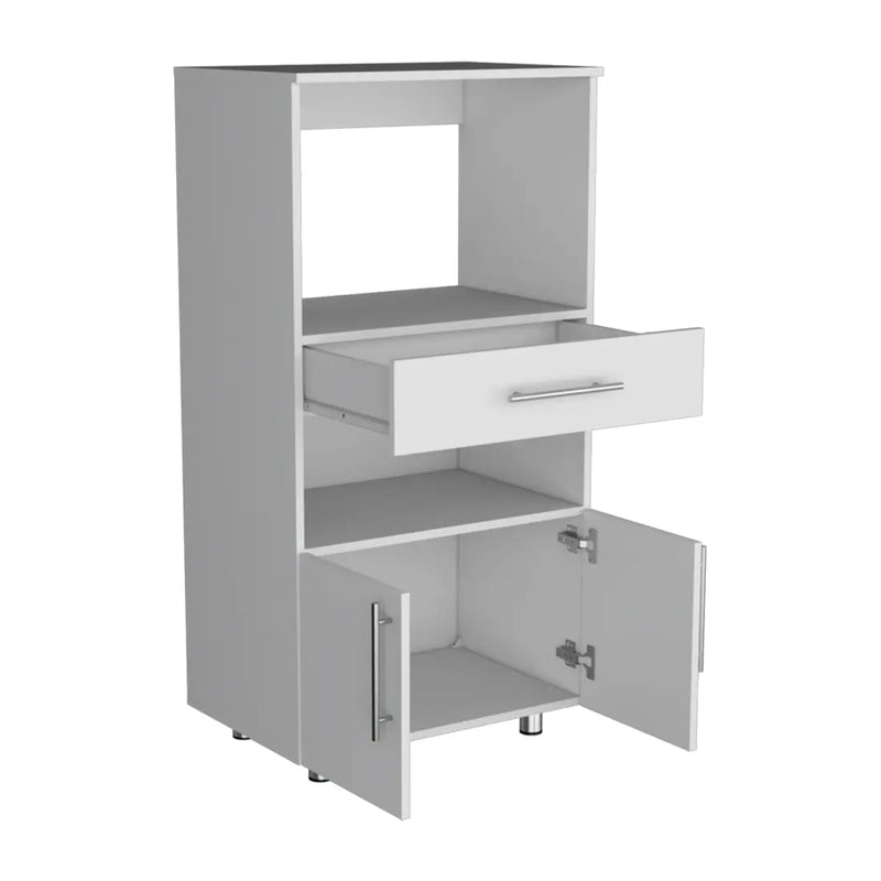 48" White Wood Pantry Or Storage Closet - GreatEagleInc