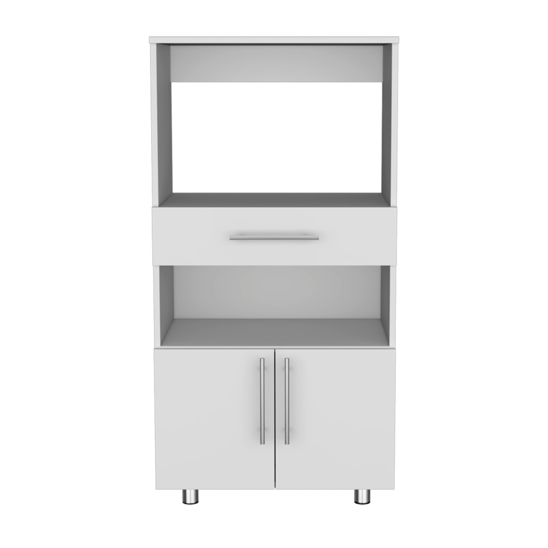 48" White Wood Pantry Or Storage Closet - GreatEagleInc