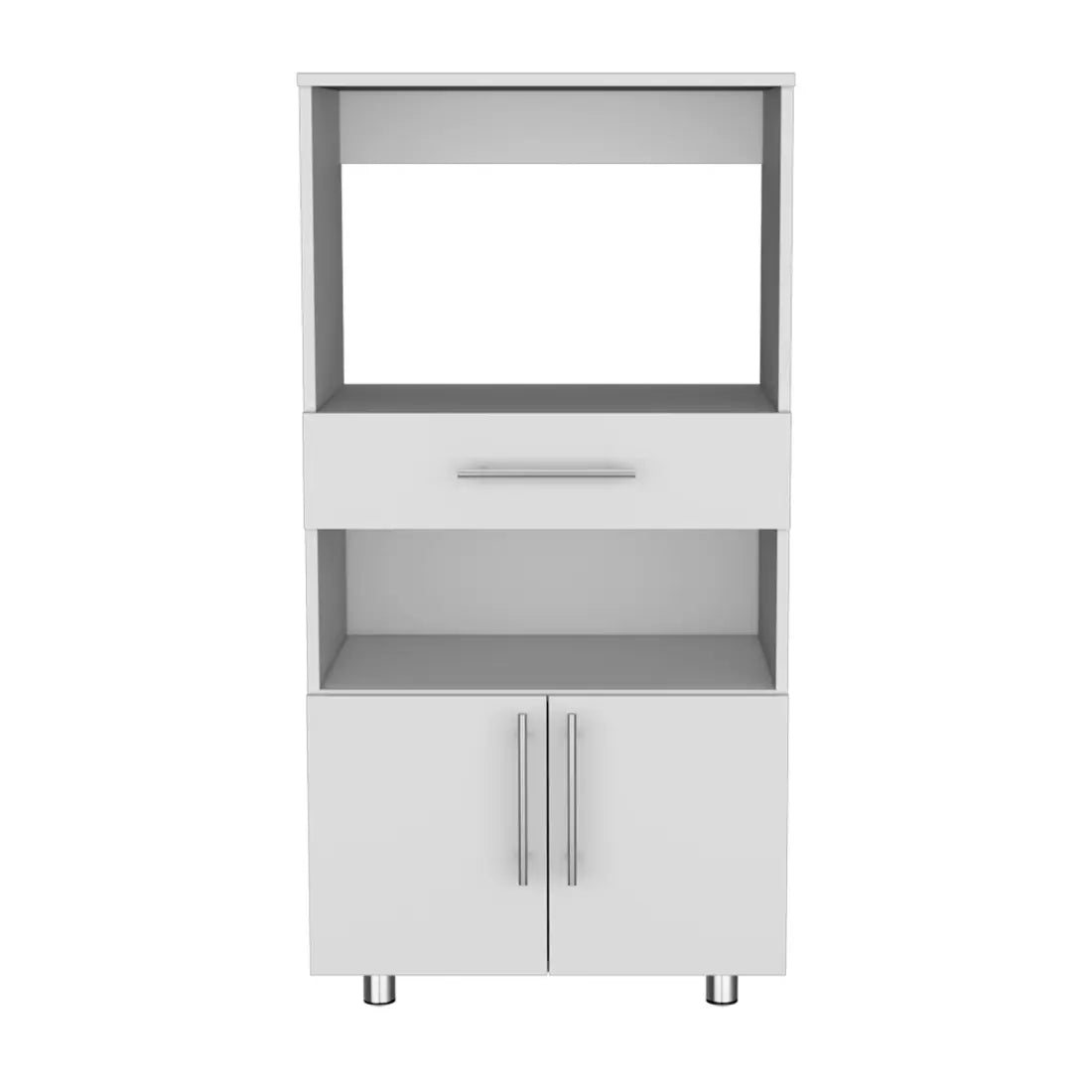 48" White Wood Pantry Or Storage Closet - GreatEagleInc