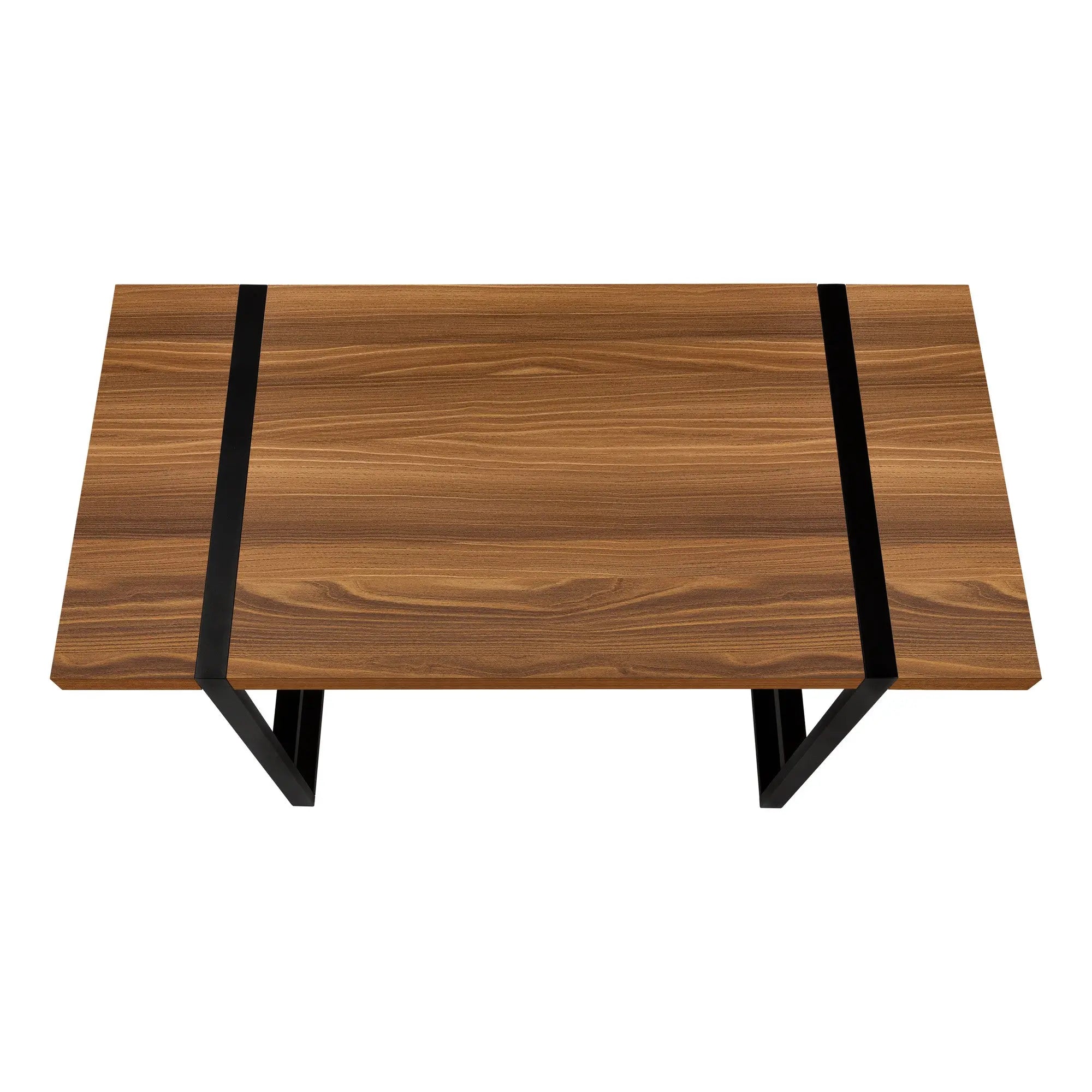 49" Brown and Black Computer Desk Homeroots Office