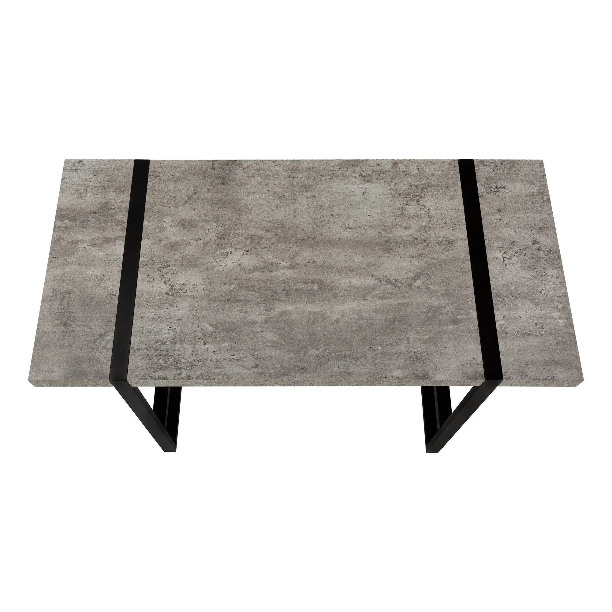 49" Gray and Black Computer Desk Homeroots Office