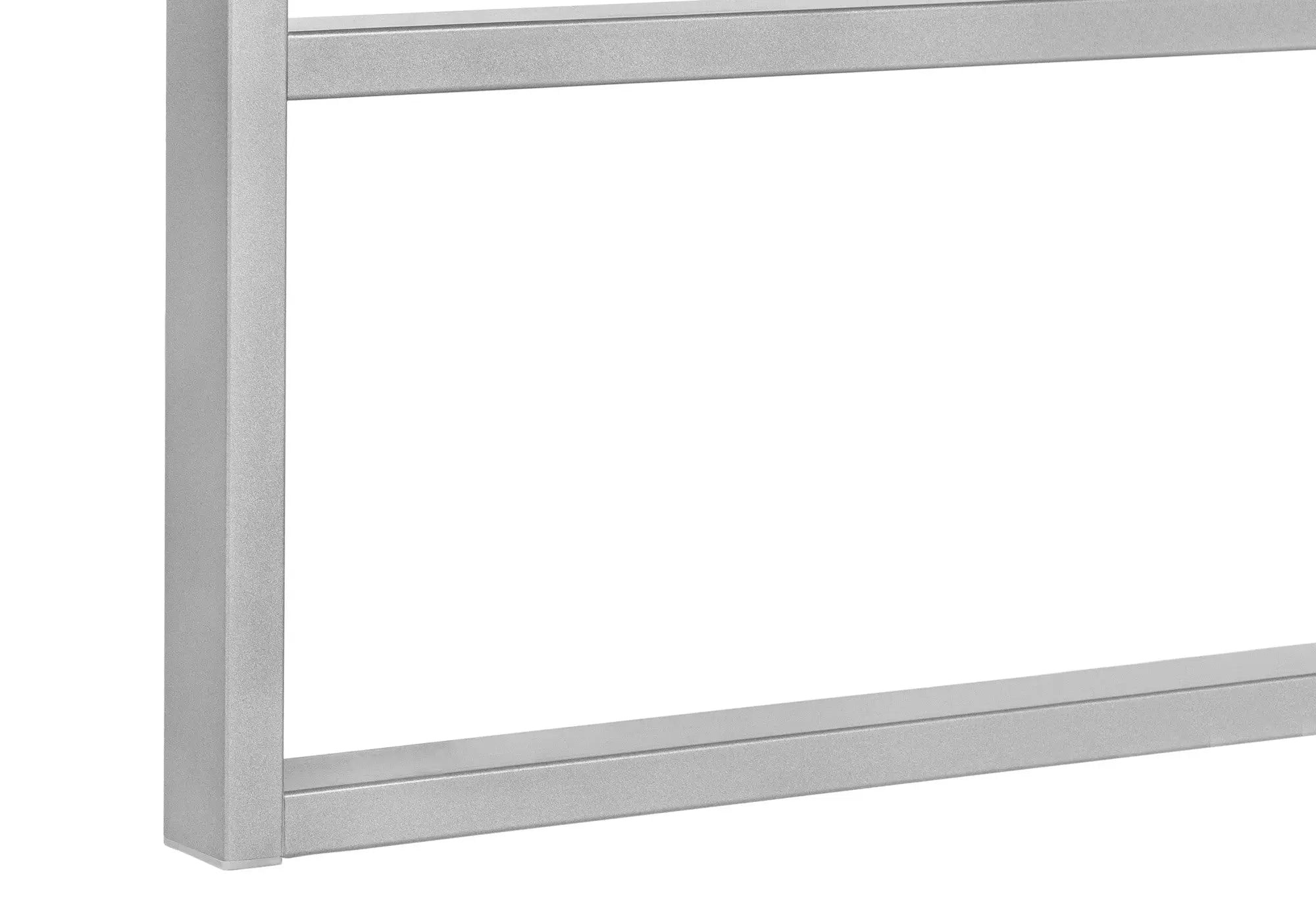 49" Gray and Silver Computer Desk Homeroots Office