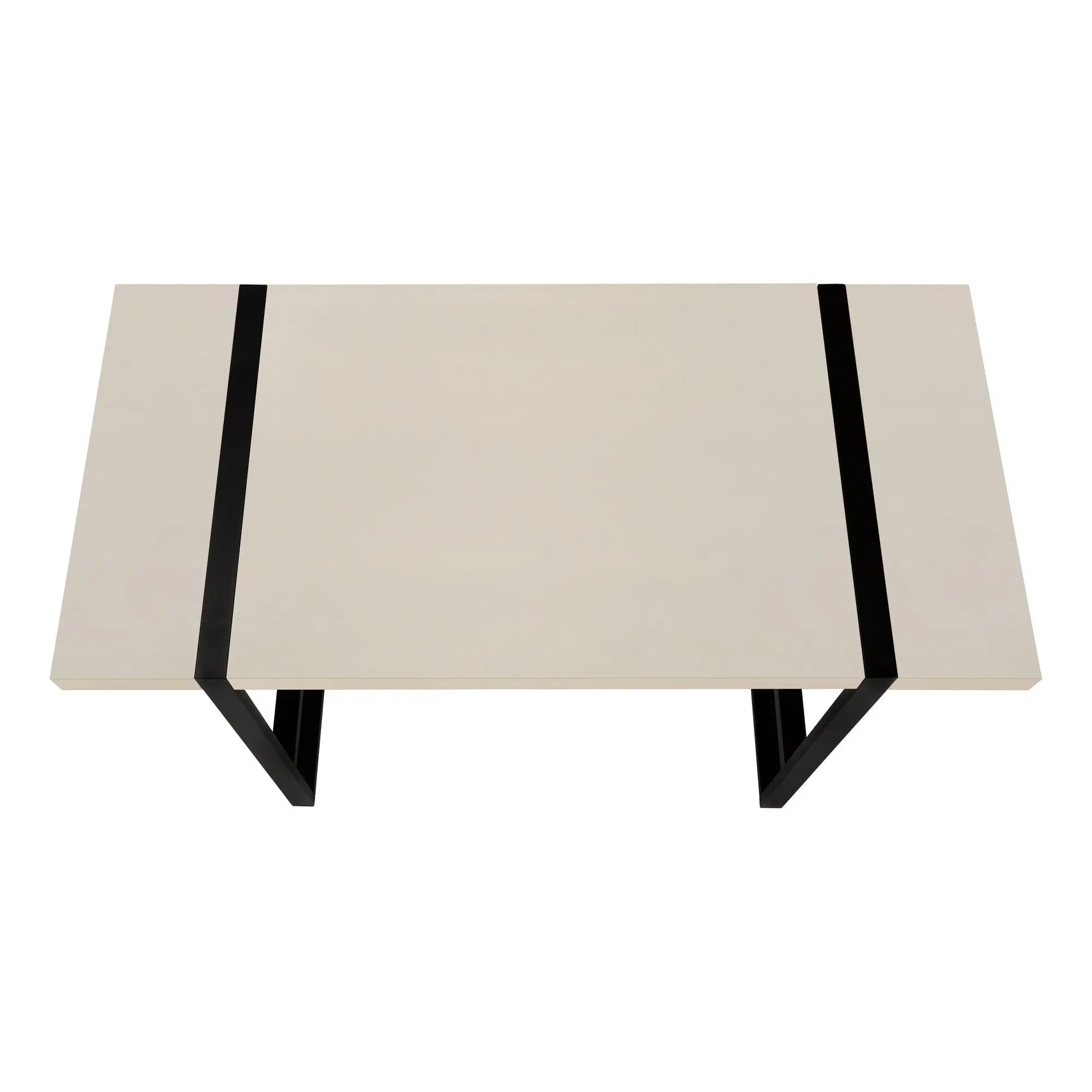 49" Taupe and Black Computer Desk Homeroots Office