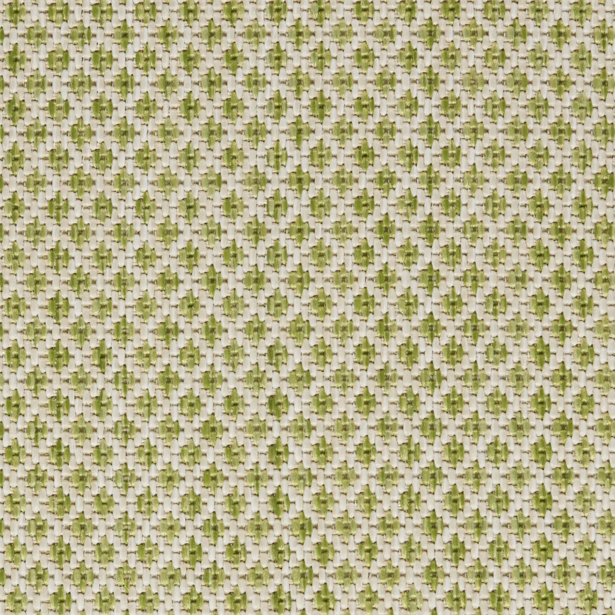 4' Ivory And Green Square Geometric Indoor Outdoor Area Rug Homeroots Outdoor
