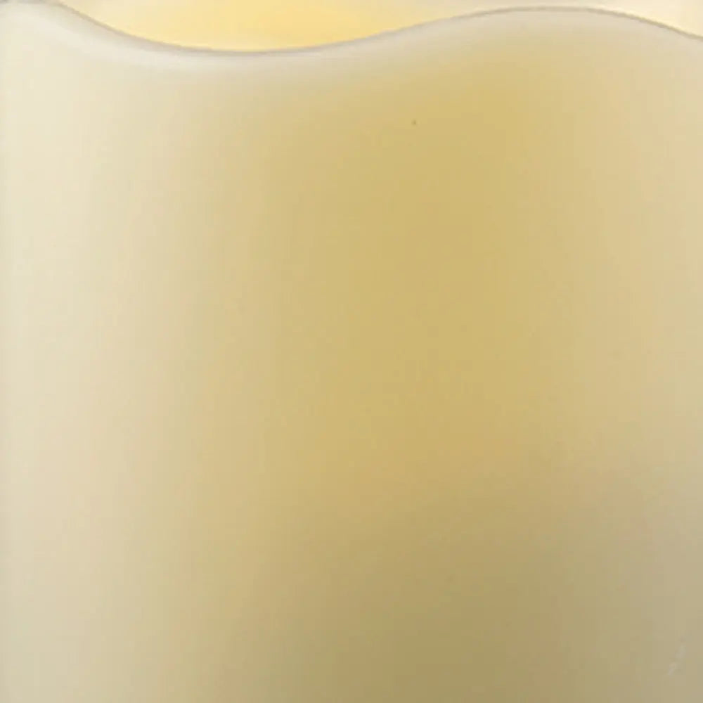 4" Ivory Flameless Indoor Outdoor Pillar Candle GreatEagleInc