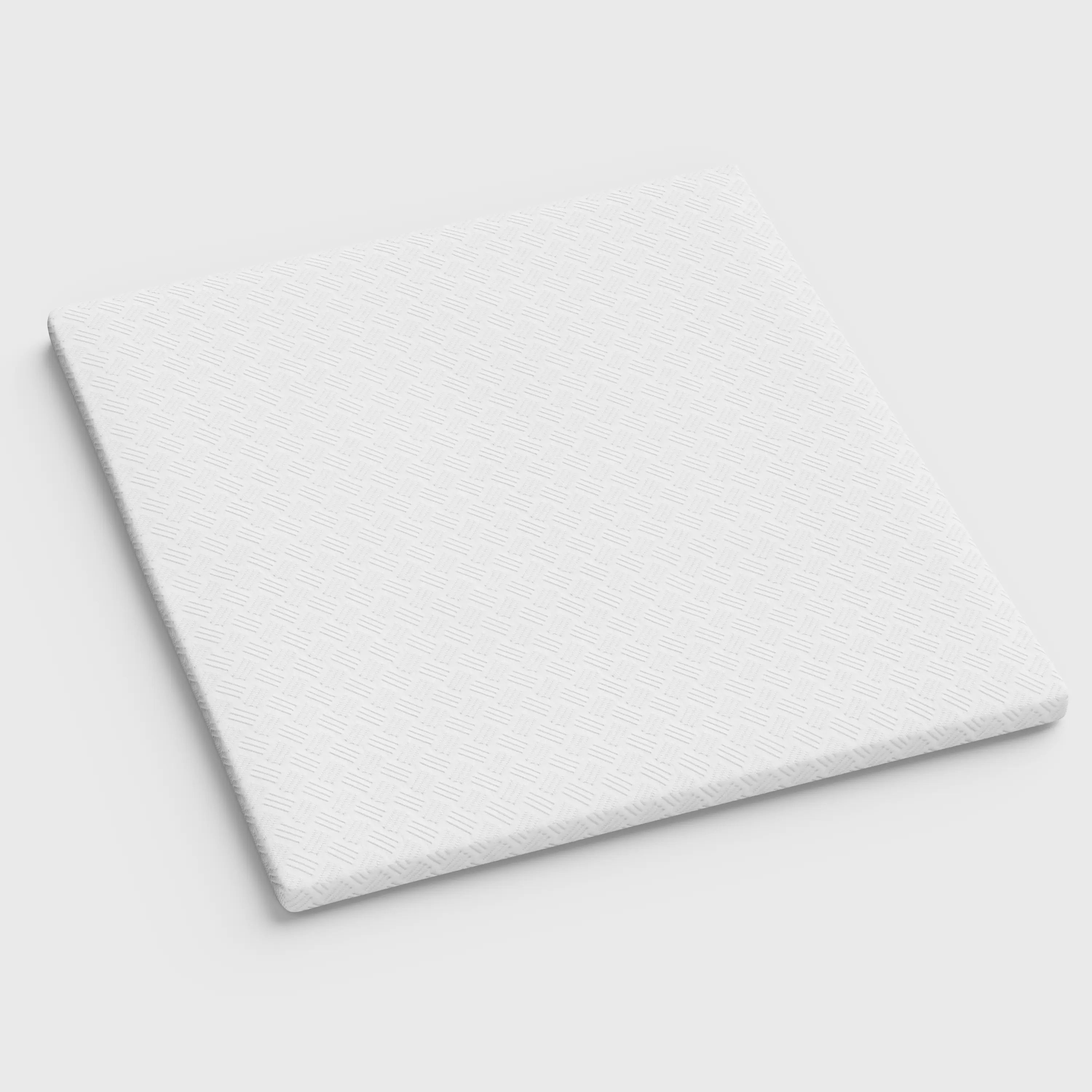 4" White Memory Foam Extra-long Twin Mattress Topper Homeroots Bed & Bath