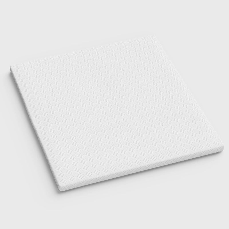 4" White Memory Foam Extra-long Twin Mattress Topper Homeroots Bed & Bath