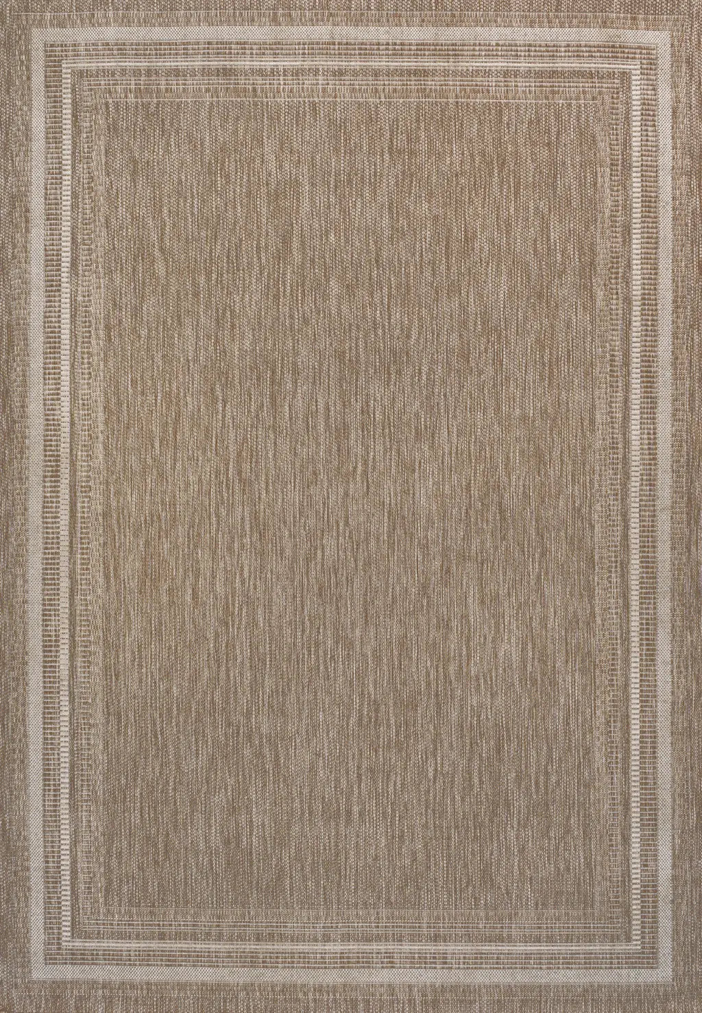 4' X 6' Beige And Cream Indoor Outdoor Area Rug Homeroots Outdoor
