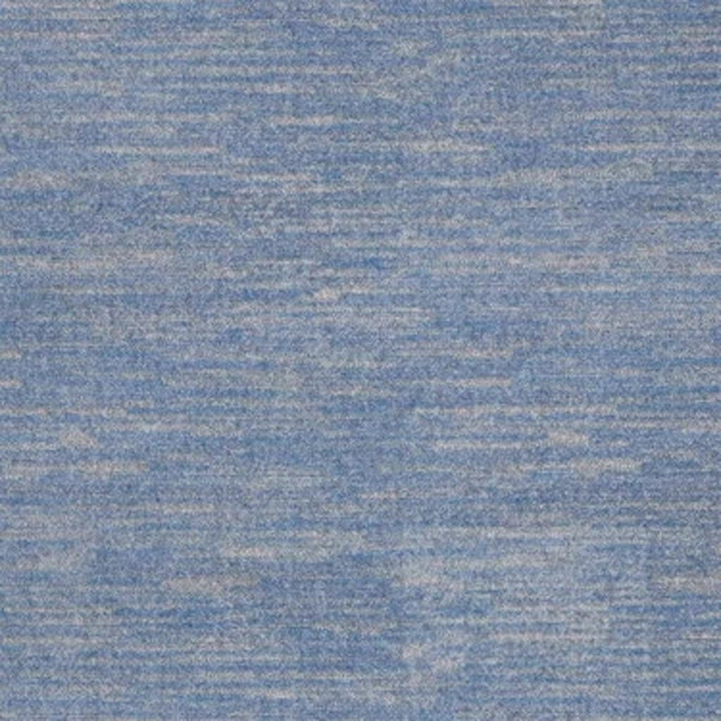 4' X 6' Blue And Gray Indoor Outdoor Area Rug - GreatEagleInc