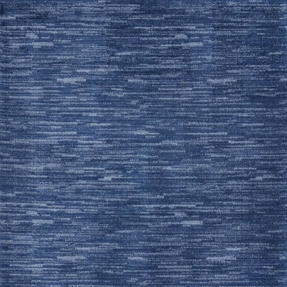 4' X 6' Blue Indoor Outdoor Area Rug - GreatEagleInc