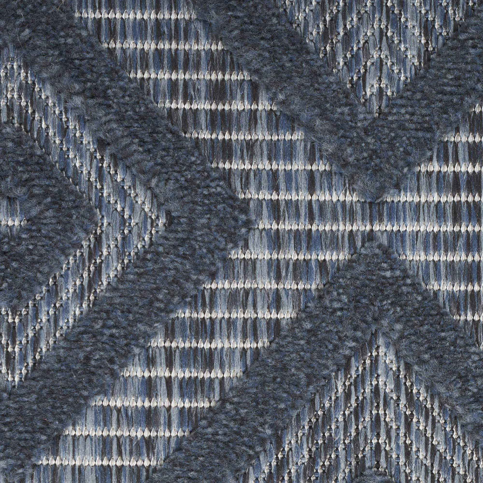 4' X 6' Blue Indoor Outdoor Area Rug - GreatEagleInc