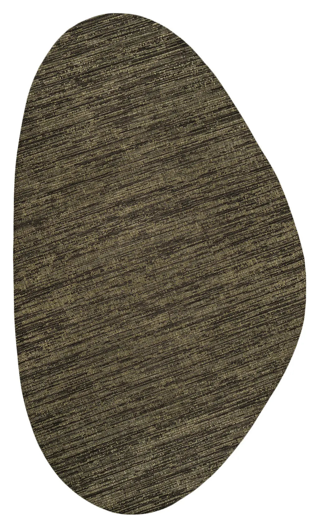 4' X 6' Brown And Black Medallion Indoor Outdoor Area Rug Homeroots Outdoor