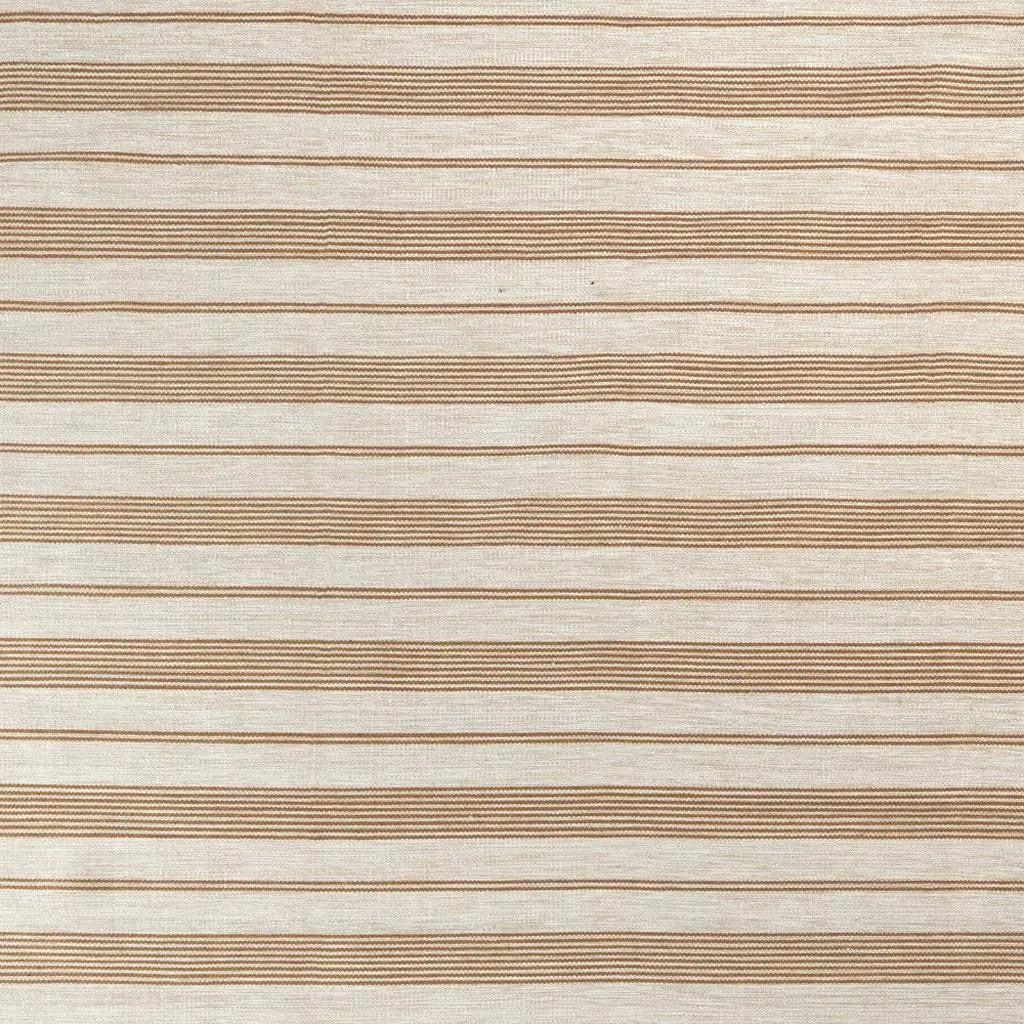 4' X 6' Brown and Ivory Striped Hand Woven Area Rug Homeroots Outdoor