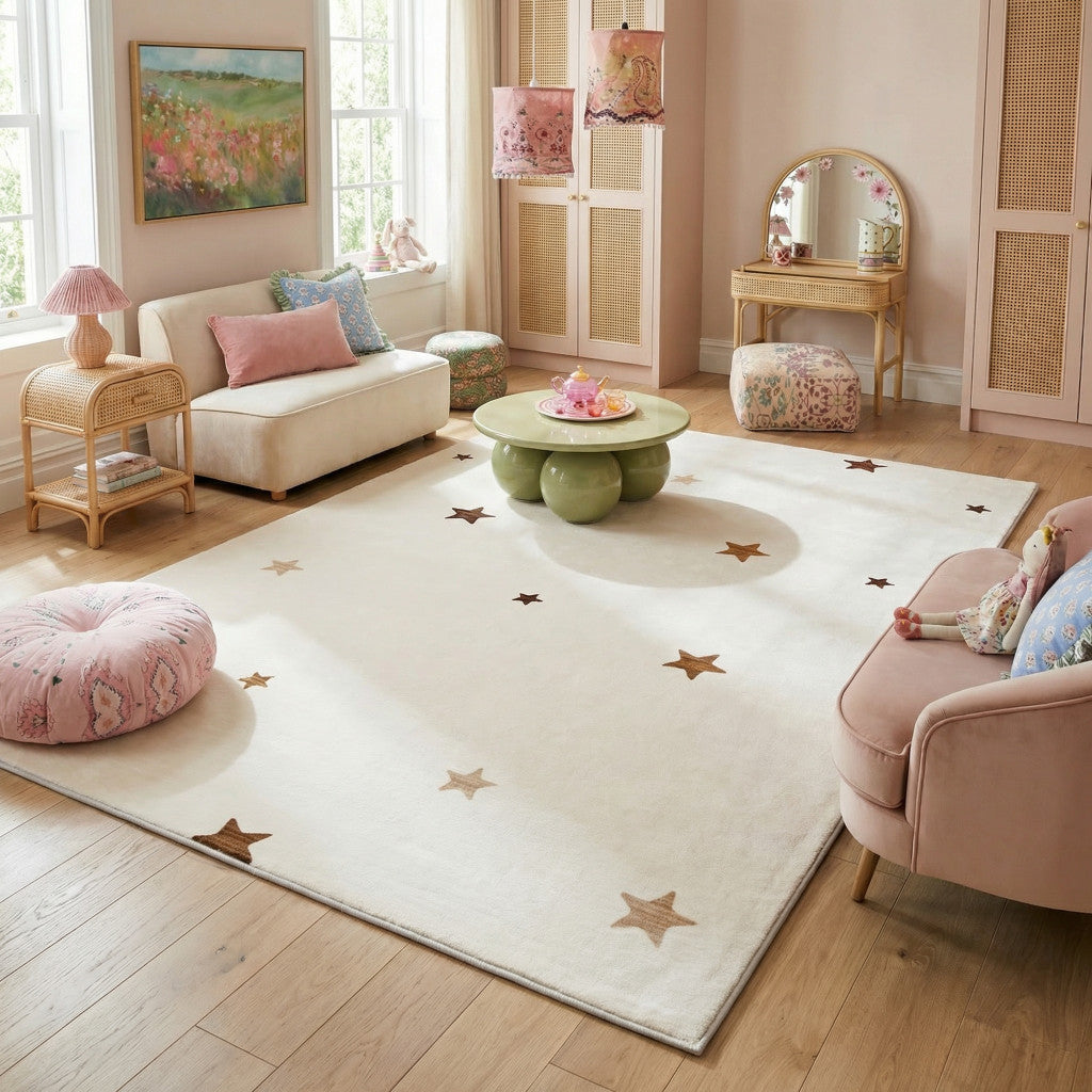 4' X 6' Cream Abstract Area Rug Homeroots Home Decor