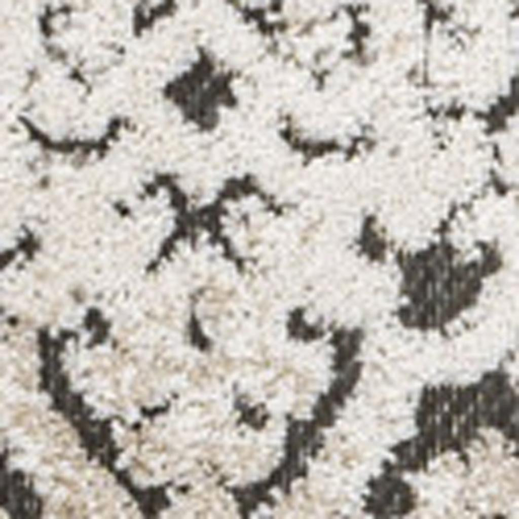 4' X 6' Cream Beige And Dark Gray Abstract Indoor Outdoor Area Rug - GreatEagleInc