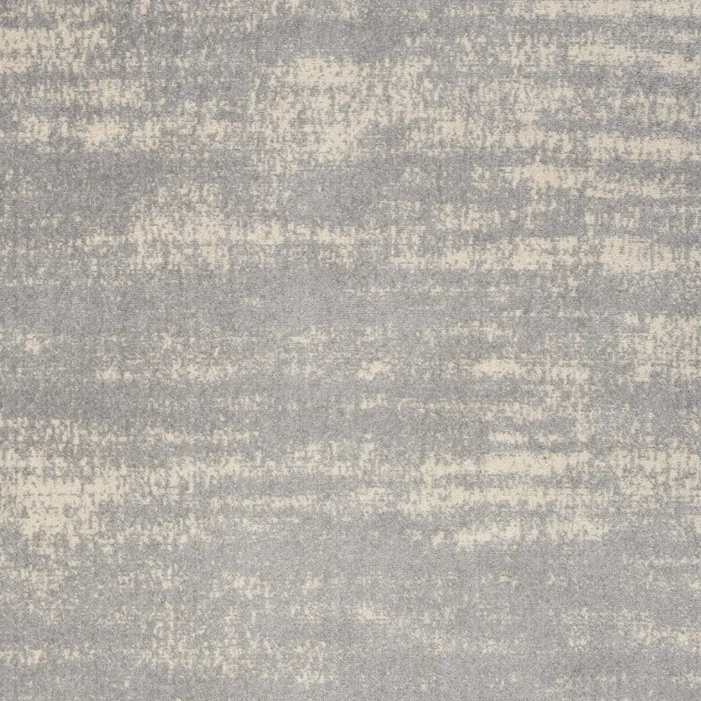 4' X 6' Gray And Beige Abstract Indoor Outdoor Area Rug Homeroots Outdoor