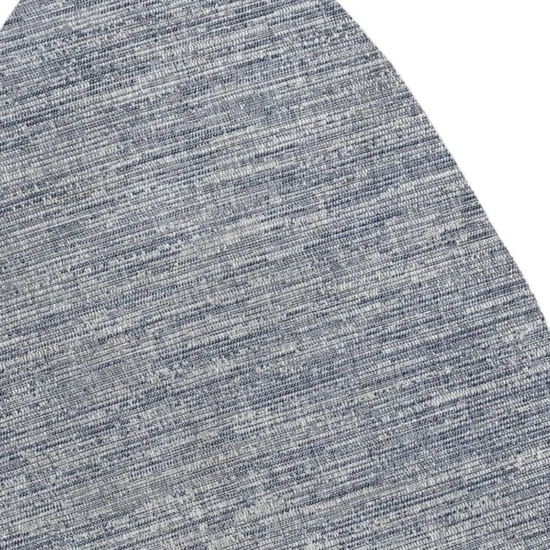 4' X 6' Gray And Navy Blue Medallion Indoor Outdoor Area Rug Homeroots Outdoor