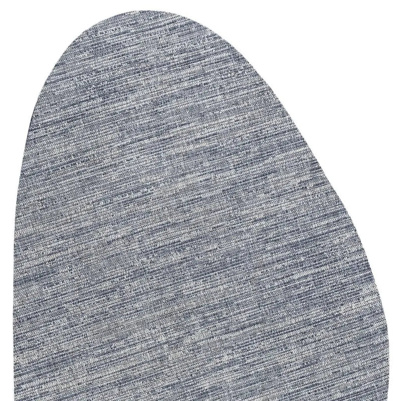 4' X 6' Gray And Navy Blue Medallion Indoor Outdoor Area Rug Homeroots Outdoor