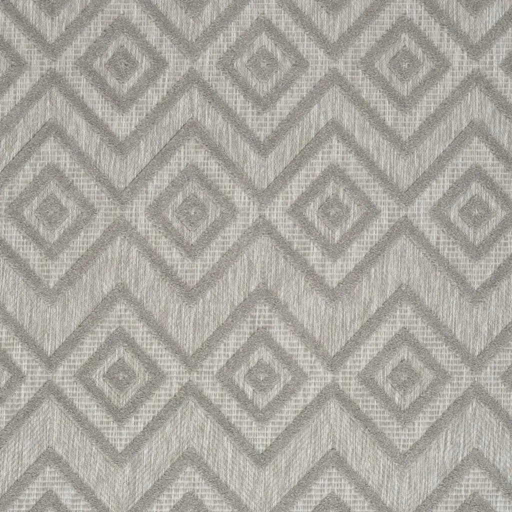 4' X 6' Gray Indoor Outdoor Area Rug - GreatEagleInc