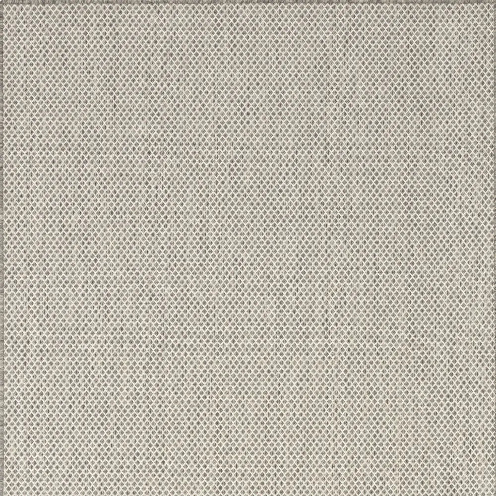 4' X 6' Ivory Geometric Power Loom Area Rug Homeroots Outdoor