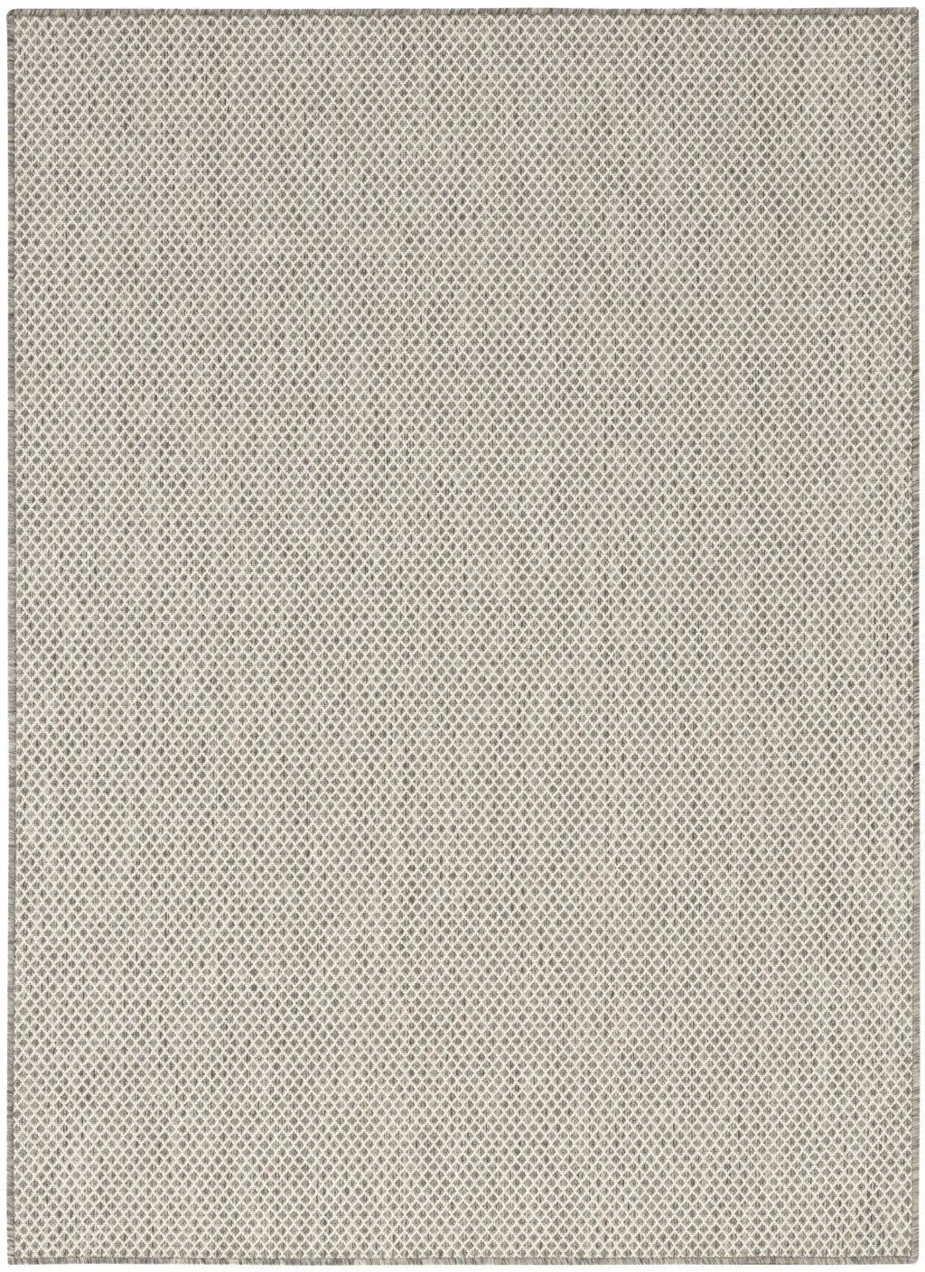 4' X 6' Ivory Geometric Power Loom Area Rug Homeroots Outdoor