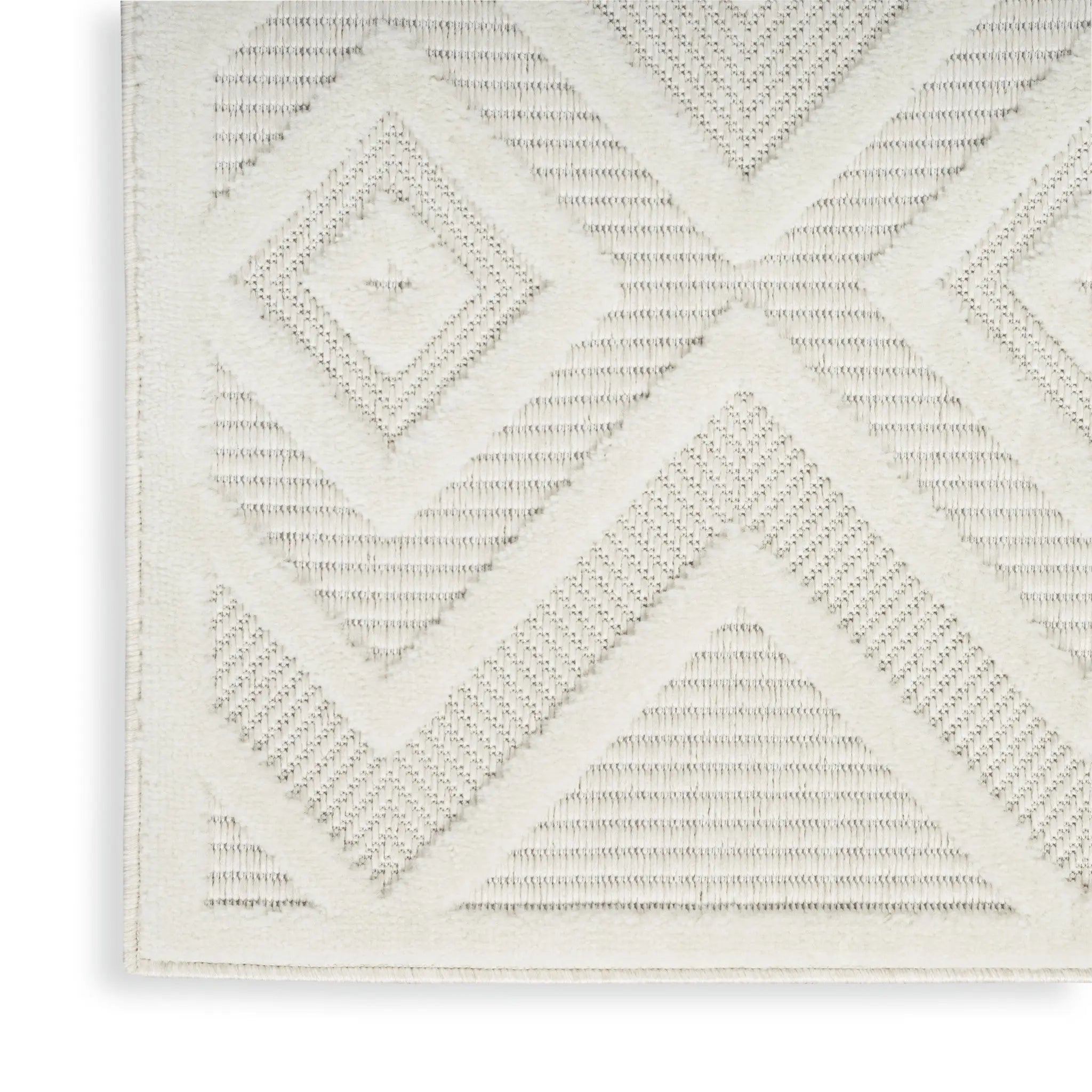 4' X 6' Ivory Indoor Outdoor Area Rug - GreatEagleInc
