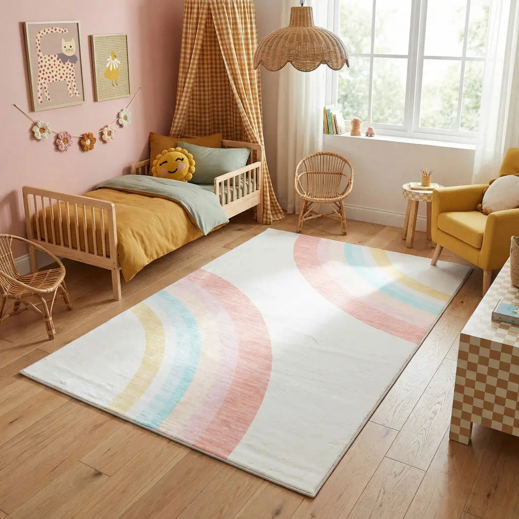 4' X 6' Pink Abstract Area Rug Homeroots Home Decor