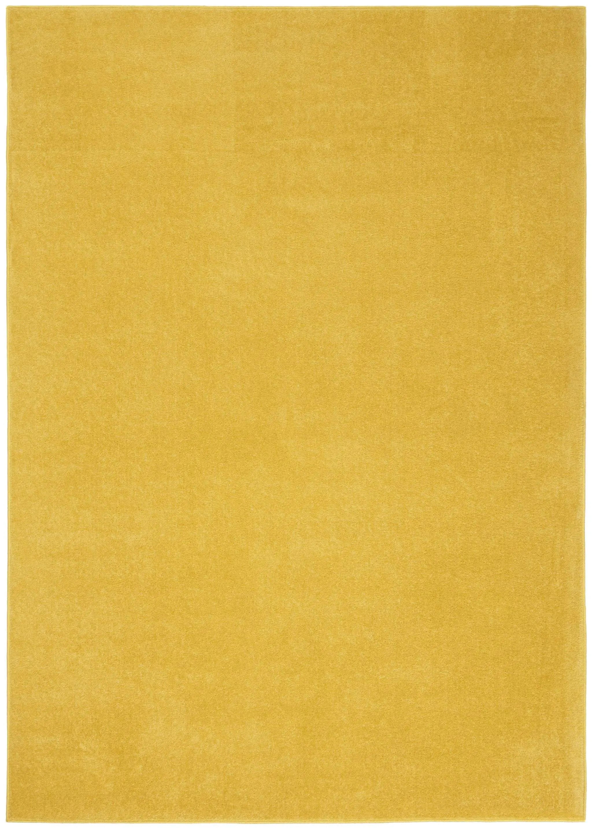 4' X 6' Yellow Indoor Outdoor Area Rug - GreatEagleInc