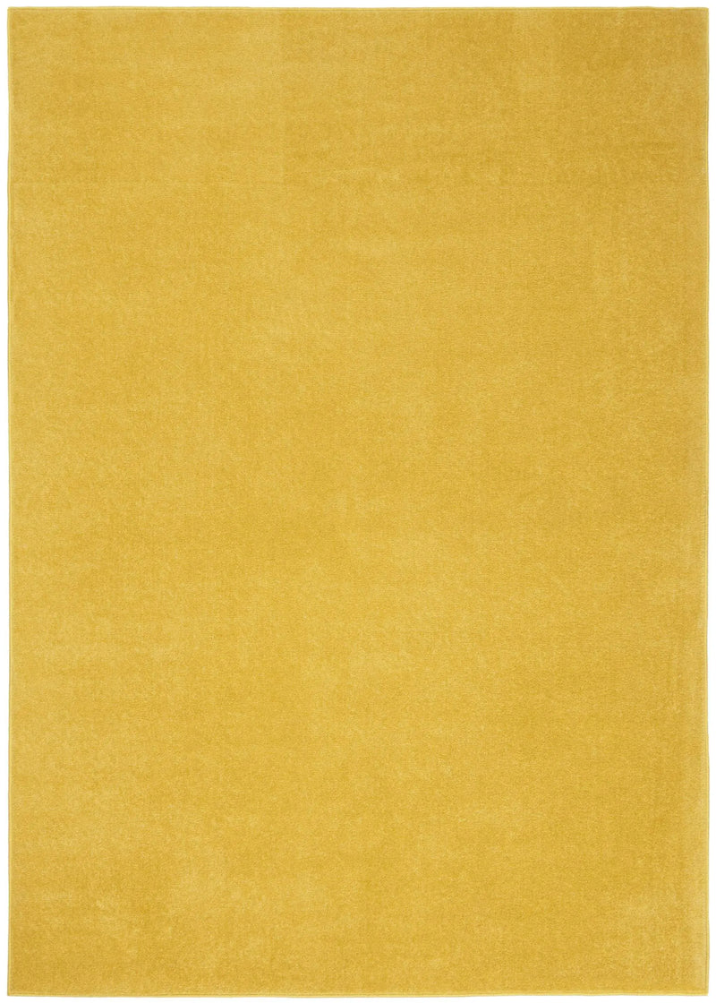 4' X 6' Yellow Indoor Outdoor Area Rug - GreatEagleInc