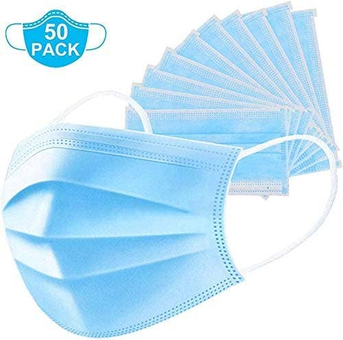 50-Pack Surgical 3-ply Mask Marquee Innovations