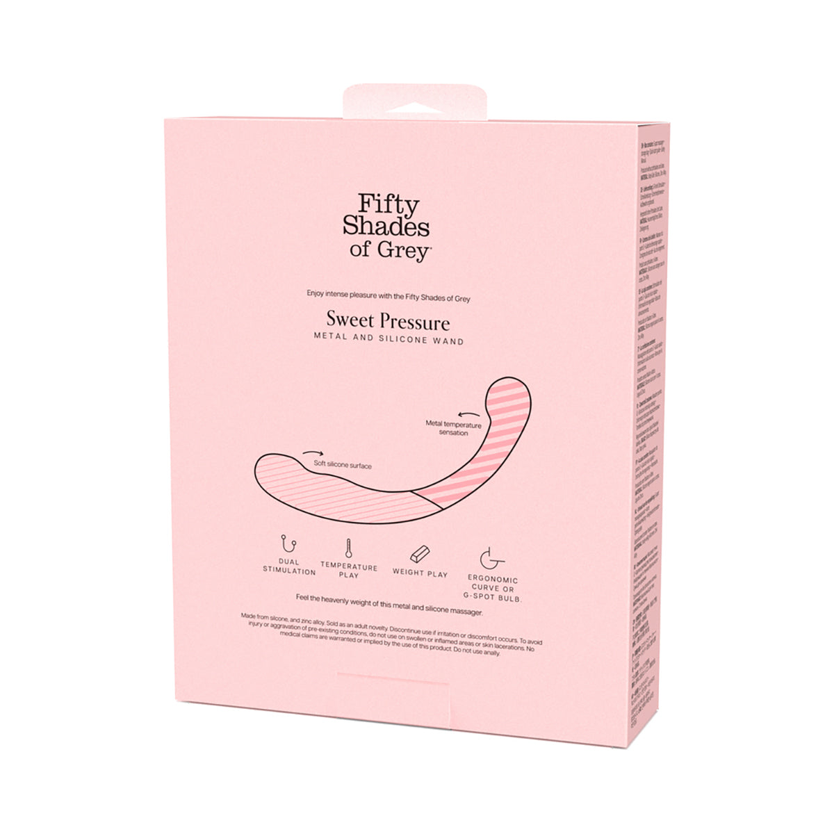 50 Shades Sweet Pressure Sili&Metal Wand 50 Shades