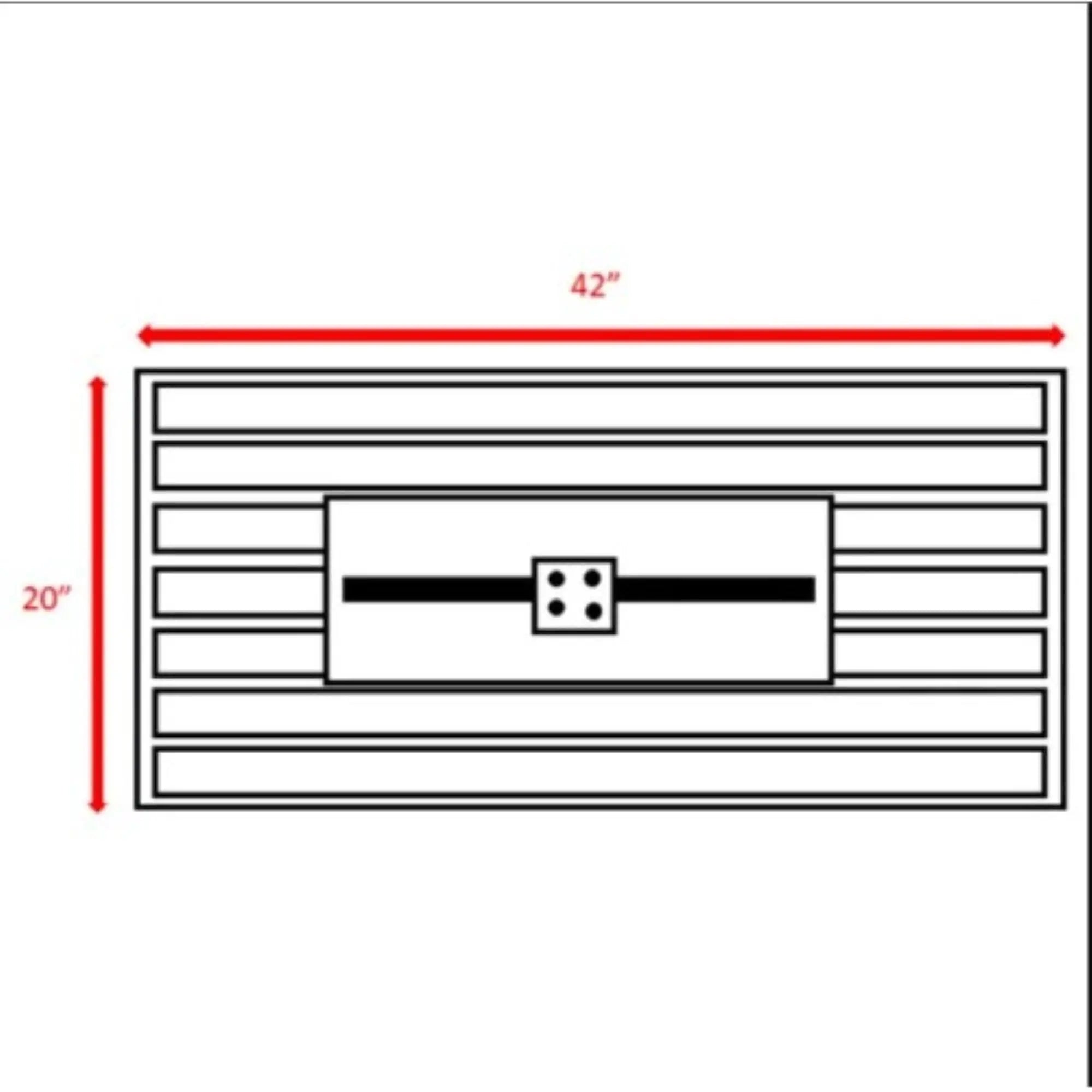 50000 BTU 42" Black Steel Propane Rectangular Fire Pit With Cover Homeroots Outdoor