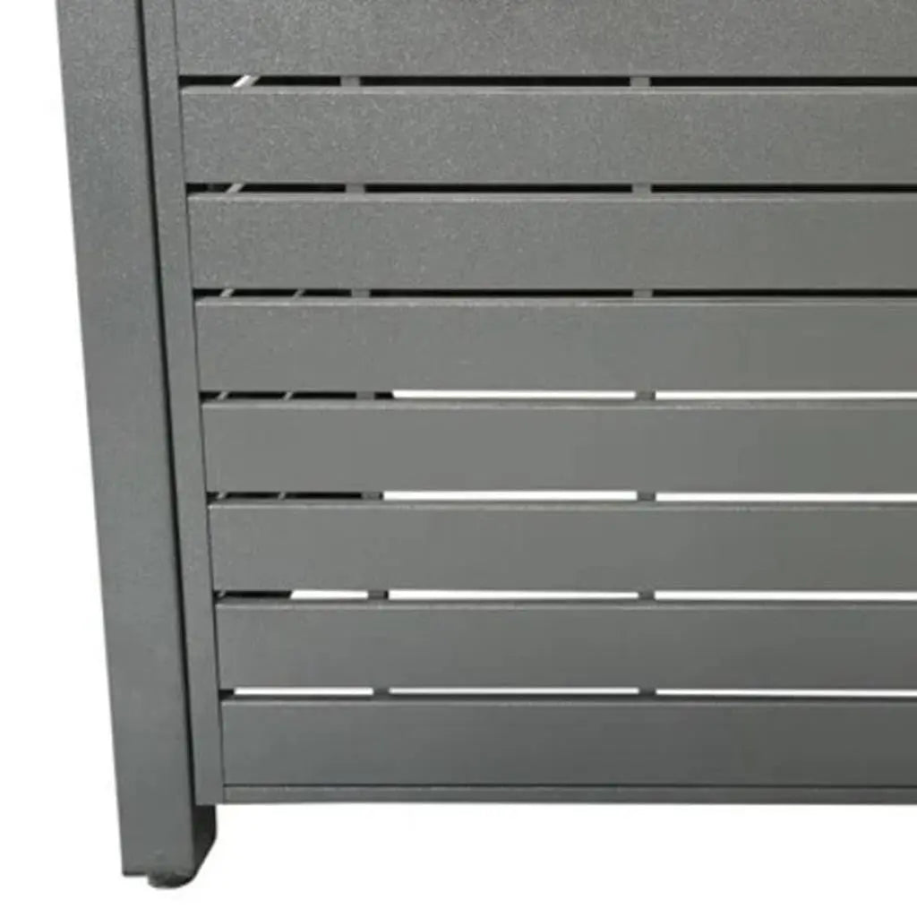 50000 BTU 42" Gray Steel Propane Rectangular Fire Pit With Cover Homeroots Outdoor