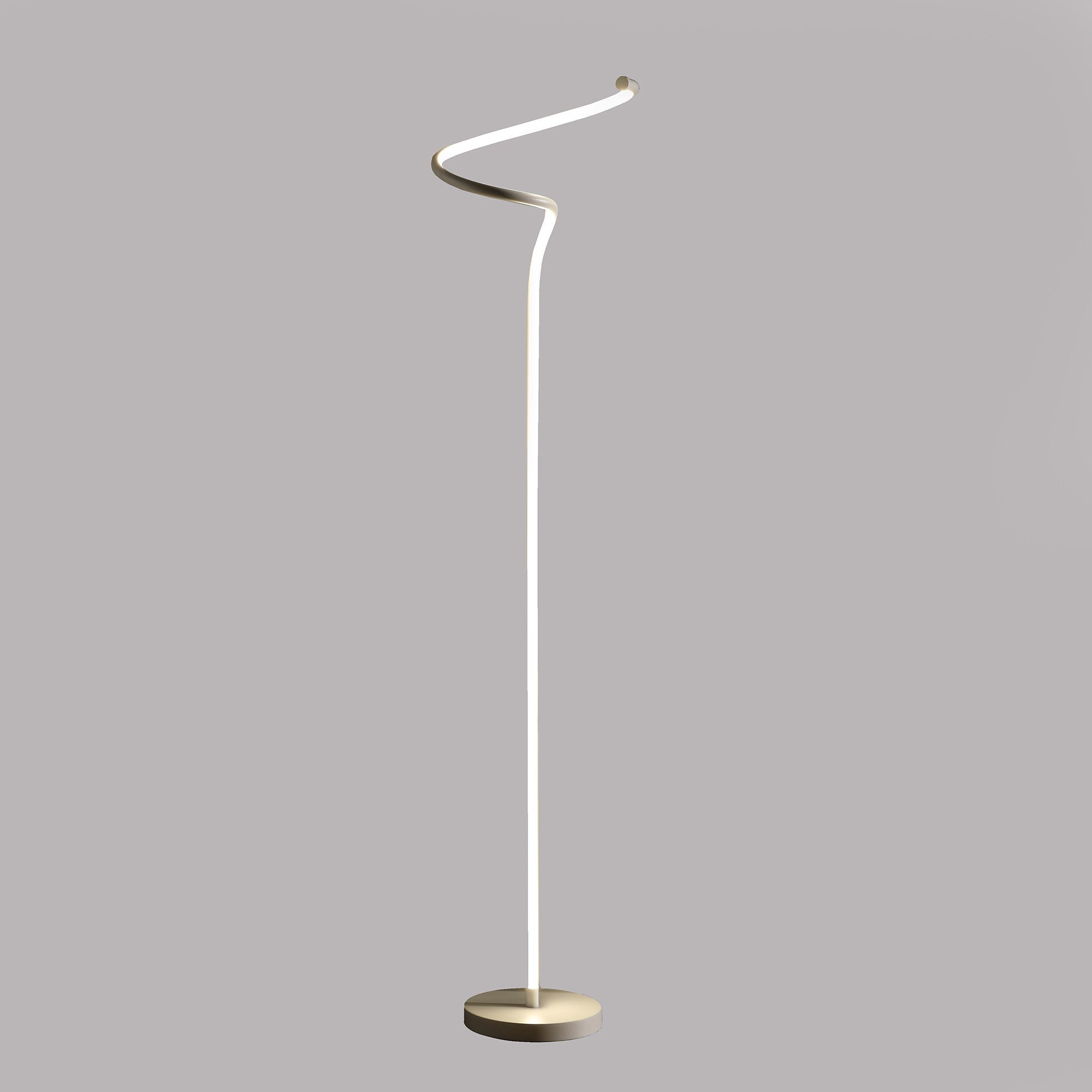51" White LED Novelty Floor Lamp With White - GreatEagleInc
