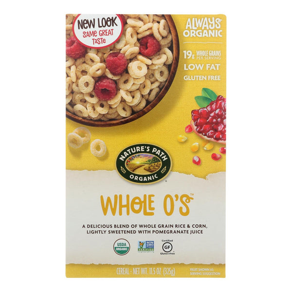 Nature's Path Organic Whole O's Cereal - Case Of 12 - 11.5 Oz. Nature's Path