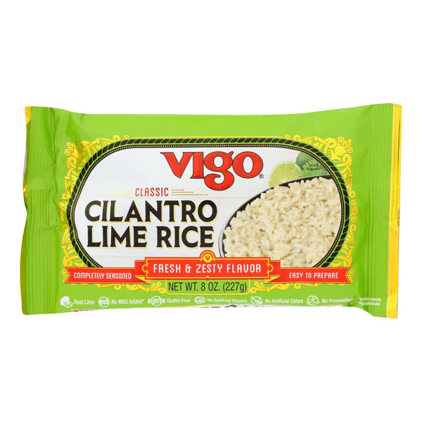 Vigo - Rice Cilantro Lime - Case Of 12 - 8 Oz Vigo