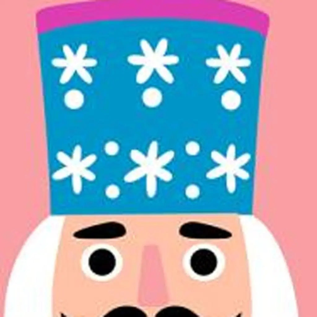 59" Pink And Blue Solid Wood Christmas Nutcracker Porch Sign Homeroots Outdoor