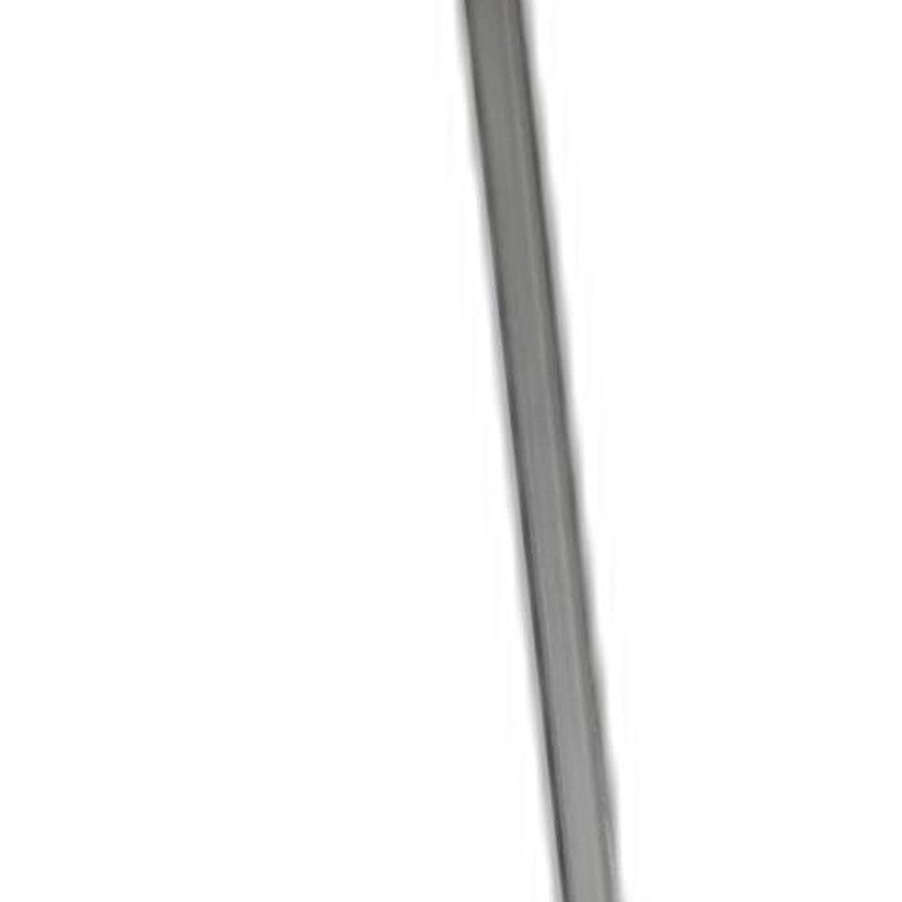 59" Silver Metal Framed Cheval Standing Mirror - GreatEagleInc